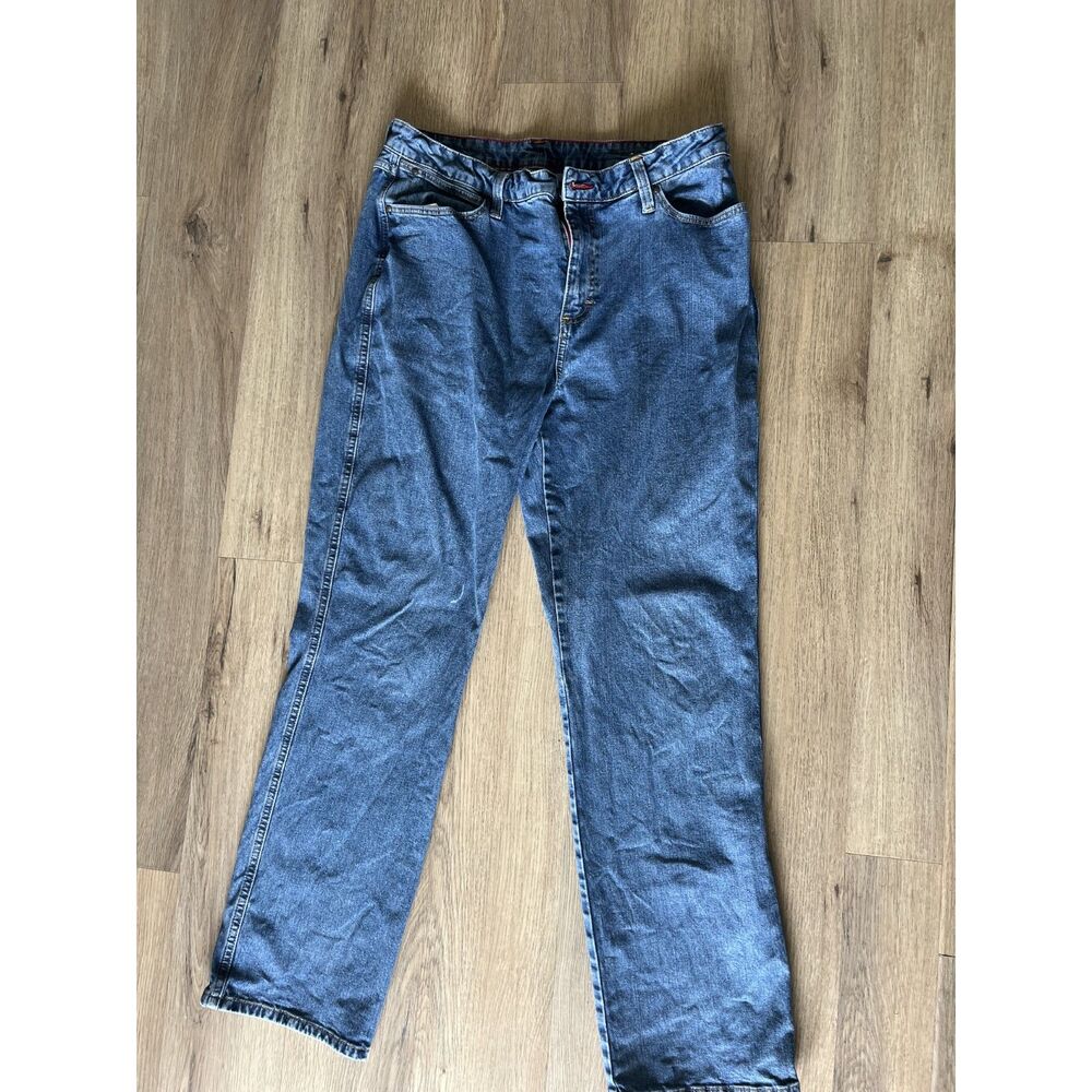Vintage Wrangler Women's Cowboy Cut Jeans Medium Wash Blue Denim Size 13x32